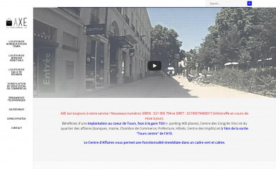 axe-centre-affaires.fr screenshot
