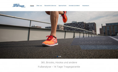 axelssportshop.de screenshot