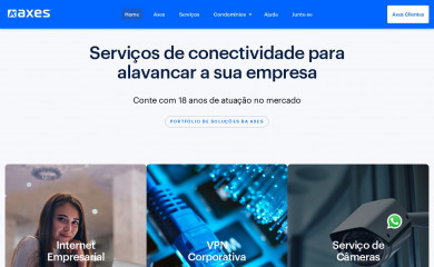 axes.com.br screenshot
