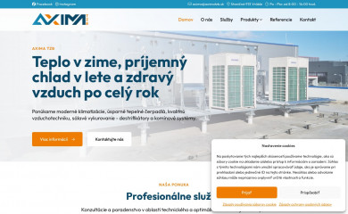 aximatzb.sk screenshot