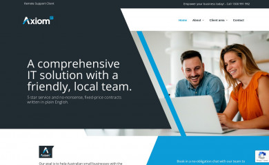 axiomit.com.au screenshot