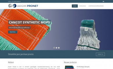 axiompronet.nl screenshot