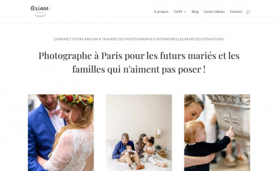 axianephotographe.fr screenshot