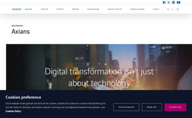 axians.be screenshot
