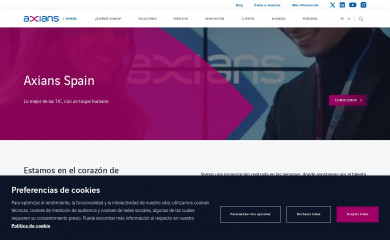 axians.es screenshot