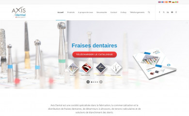 axis-dental.ch screenshot
