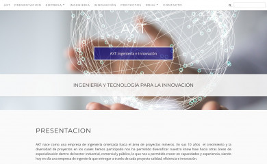 axt.cl screenshot
