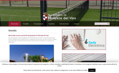 aytomoraleja.es screenshot