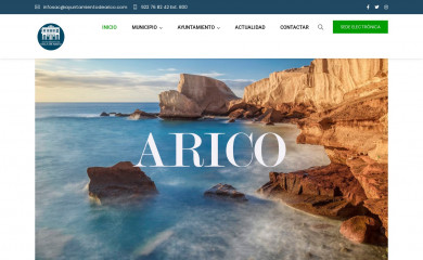 ayuntamientodearico.com screenshot