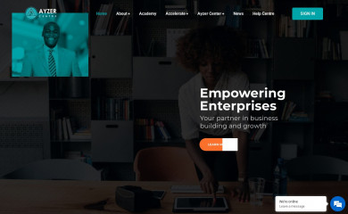ayzerng.com screenshot