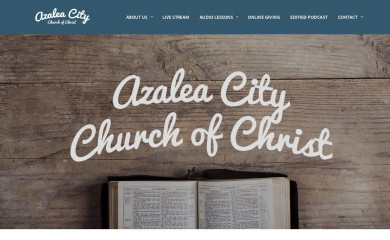 azaleacity.org screenshot