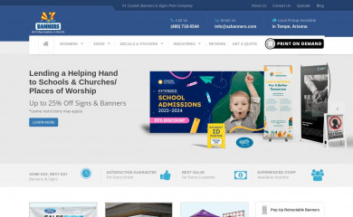 azbanners.com screenshot