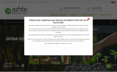azhbr.gov.al screenshot
