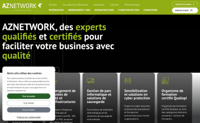 aznetwork.eu screenshot