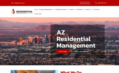 azresidentialmgmt.com screenshot