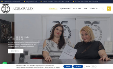 azulcralex.com screenshot