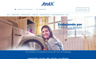 azulk.com.co screenshot