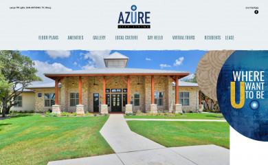 azurecityliving.com screenshot