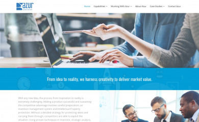 azurinnovation.com screenshot