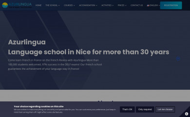 azurlingua.com screenshot