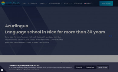 azurlingua.com screenshot