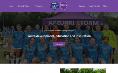 azzurristorm.com screenshot