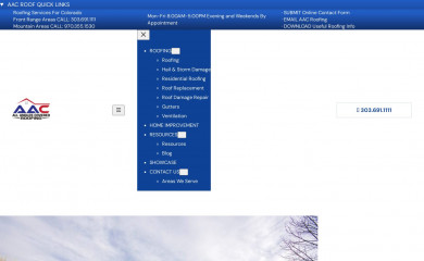 aacroof.com screenshot
