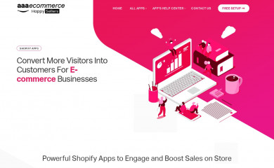 aaaecommerce.com screenshot