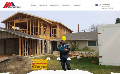 aaaremodelings.com screenshot