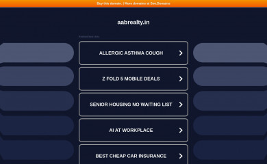 aabrealty.in screenshot