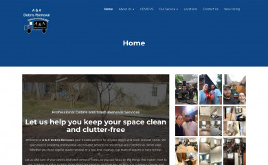 aadebrisremoval.com screenshot