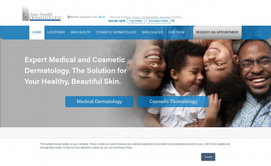 aadermatology.com screenshot