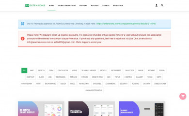 aaextensions.com screenshot