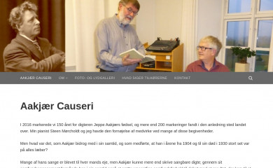 aakjaer-causeri.dk screenshot