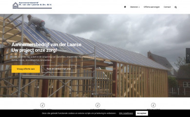 aannemersbedrijf-vanderlaarse.nl screenshot