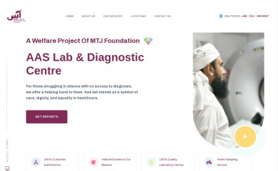 aaslab.org screenshot