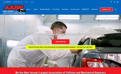 aaspnj.org screenshot
