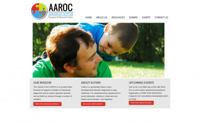 aaroc.org screenshot