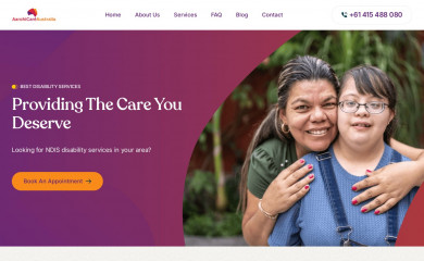 aarohicare.com.au screenshot