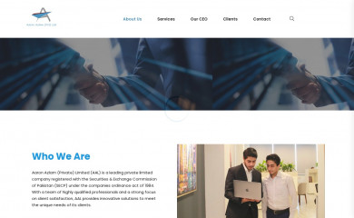 aaronazlam.com screenshot