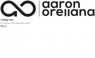 aaronorellana.com screenshot