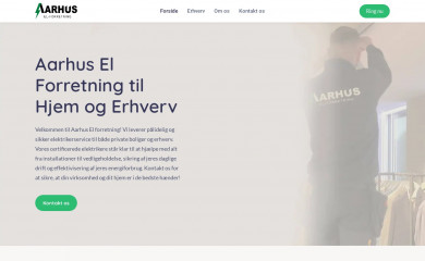 aarhuselforretning.dk screenshot