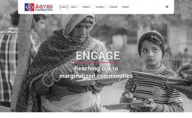 aavasfoundation.in screenshot