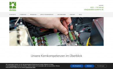 abcdata-systeme.de screenshot
