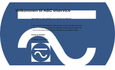 abcelservice.dk screenshot
