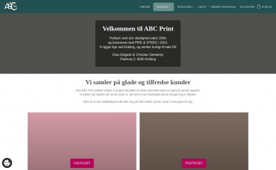 abcprint.dk screenshot