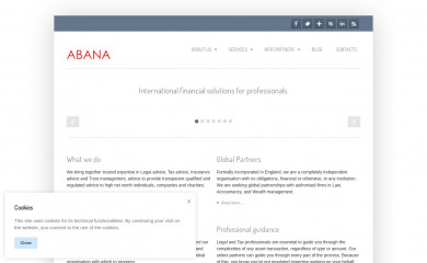 abana.co.uk screenshot