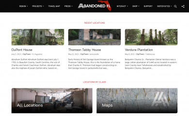 abandonedfl.com screenshot