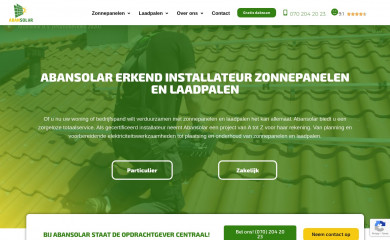 abansolar.nl screenshot