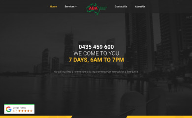 ababatteries.com.au screenshot